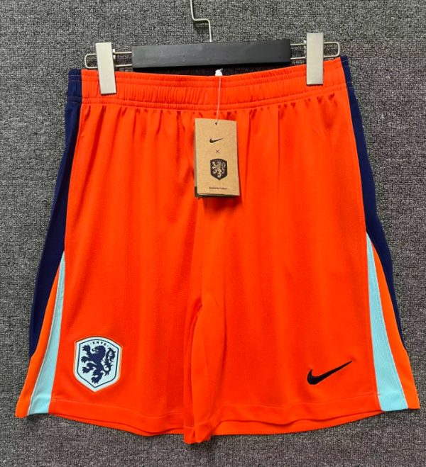 24/25 Netherlands Home Shorts 1:1 Quality Soccer