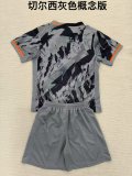 25/26 Chelsea Grey Special Edition Kids Kits 1:1 Quality Soccer Jersey