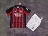 25/26 AC Milan Home Adult Kits  1:1  Quality  Soccer Jersey（成人套装）