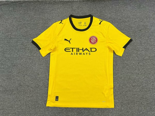 25/26 Girona Away Fans 1:1 Quality Soccer Jersey