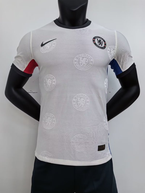 25/26 Chelsea  Beige Player 1:1 Quality Soccer Jersey