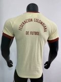 2005 Colombia t-shirt  yellow Fans 1:1 Quality Soccer Jersey