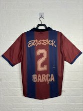 2000/2001 Barcelona Special Edition Fans Retro1:1 Quality Soccer Jersey