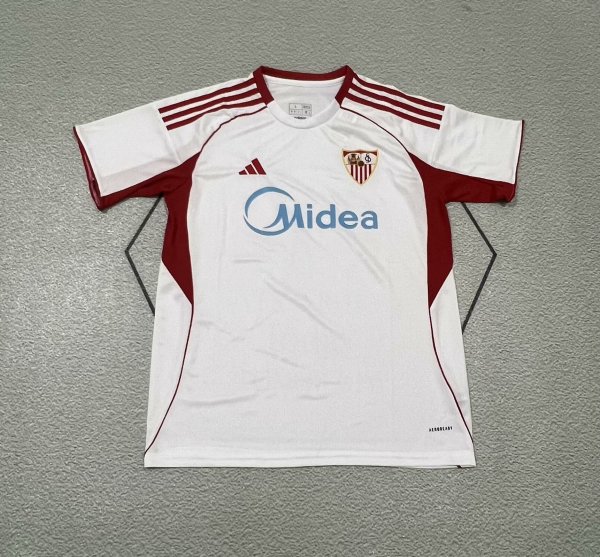 25/26 Sevilla FC Home  Fans 1:1 Quality Soccer Jersey