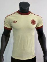 2005 Colombia t-shirt  yellow Fans 1:1 Quality Soccer Jersey