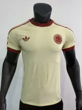 2005 Colombia t-shirt  yellow Fans 1:1 Quality Soccer Jersey