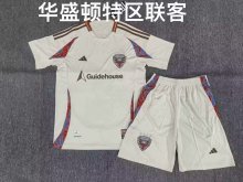 25/26 Washington United  Away Adult Kits  1:1  Quality  Soccer Jersey（成人套装）