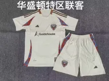 25/26 Washington United  Away Adult Kits  1:1  Quality  Soccer Jersey（成人套装）