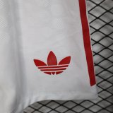 25/26 Ajax Away Player White 1:1 Quality Shorts