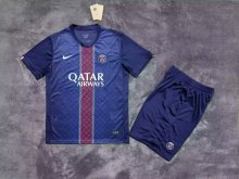 25/26 PSG Paris Home  Adult Kits  1:1  Quality  Soccer Jersey（成人套装）