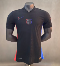 24/25 Barcelona Away Player 1:1 Quality Soccer Jersey（无广告版本）