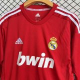2008/2009 Real Madrid Third Long Sleeve Retro 1:1 Quality Soccer Jersey