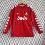2008/2009 Real Madrid Third Long Sleeve Retro 1:1 Quality Soccer Jersey