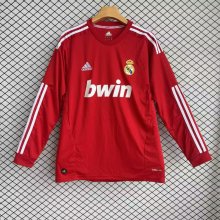 2008/2009 Real Madrid Third Long Sleeve Retro 1:1 Quality Soccer Jersey
