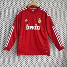 2008/2009 Real Madrid Third Long Sleeve Retro 1:1 Quality Soccer Jersey