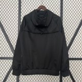 25/26 Corinthians Black Windbreaker