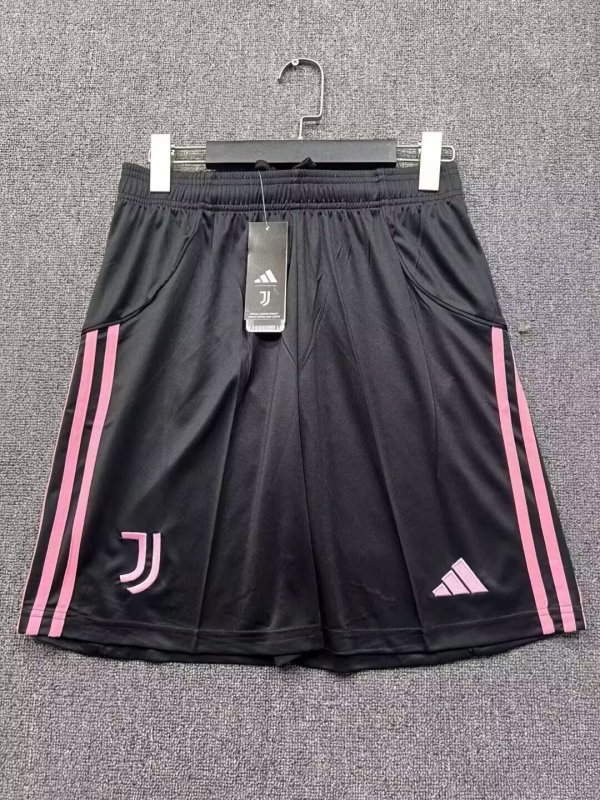 25/26 Juventus Home Black Shorts