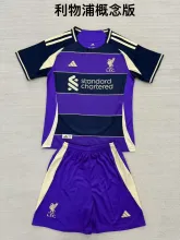 25/26  Liverpool  Special Edition Kids Kits 1:1 Quality Soccer Jersey