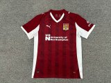 25/26 Northampton Town Home  Fans 1:1 Quality  Soccer Jersey