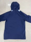 25/26 Real Madrid Blue Windbreaker