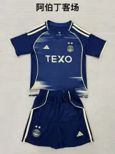 25/26  Aberdeen Away Kids Kits 1:1 Quality Soccer Jersey