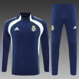 25/26 Real Madrid Light Blue Retro version 1:1 Quality Training Jersey