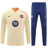 25/26  Barcelona Beige  Player Version  1:1 Quality Training Jersey
