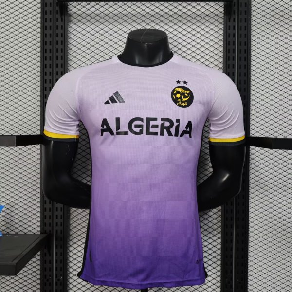25/26 Algeria Purple Player 1:1 Quality Soccer Jersey
