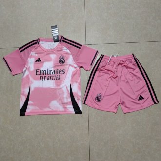25/26 Real Madrid Special Edition  Kids Kits 1:1 Quality Soccer Jersey