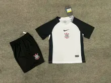 25/26  Corinthians Home Kids Kits1:1 Quality Soccer Jersey