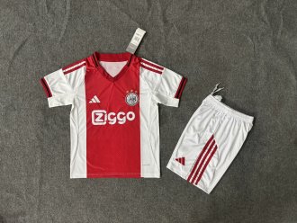 25/26  Ajax Home Kids  1:1  Quality  Soccer Jersey
