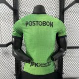 25/26  Atletico Nacional Medellin  Third Green Player 1:1 Quality Soccer Jersey
