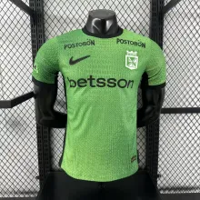 25/26  Atletico Nacional Medellin  Third Green Player 1:1 Quality Soccer Jersey