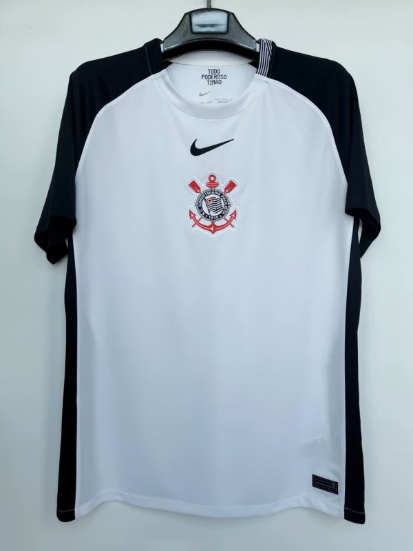 25/26 Corinthians Home Fans 1:1 Quality Soccer Jersey