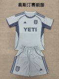 25/26 Austin FC Pre match uniform Kids 1:1 Quality Soccer Jersey