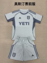 25/26 Austin FC Pre match uniform Kids 1:1 Quality Soccer Jersey