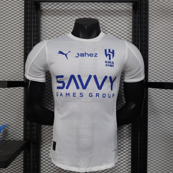 25/26 Al Hilal SFC Away Player 1:1 Quality Soccer Jersey