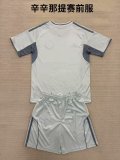 25/26 FC Cincinnati  Pre match uniform Kids 1:1 Quality Soccer Jersey