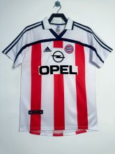 2000/2002   Bayern Munich Away Fans Retro 1:1 Quality Soccer Jersey