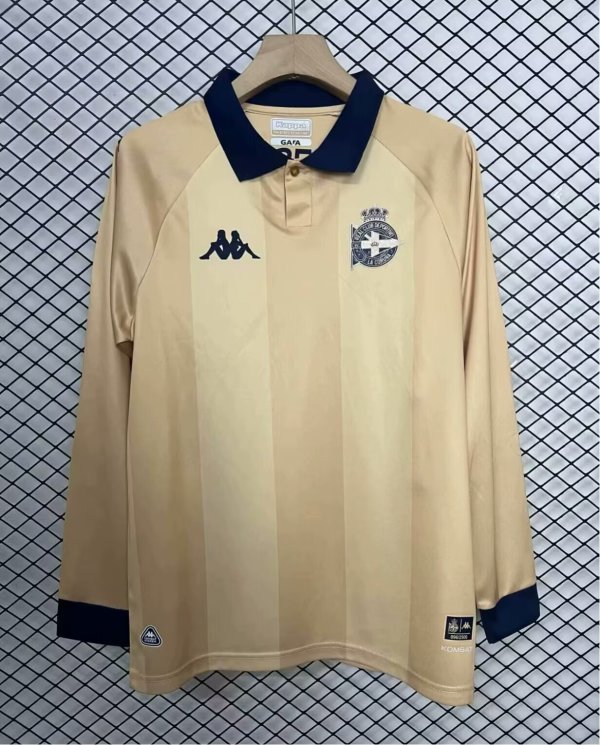 25/26 Deportivo  La Coruna 25 year Long Sleeves  1:1 Quality  Soccer Jersey
