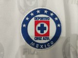 1997/1998 Cruz Azul Away Fans Long sleeve Retro 1:1 Quality Soccer Jersey
