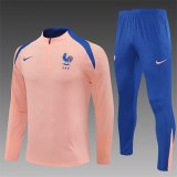 25/26 France Light Pink Player Version 1:1 Quality Training Jersey