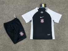 25/26  Corinthians Away Kids Kits1:1 Quality Soccer Jersey