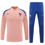 25/26 France Light Pink Player Version 1:1 Quality Training Jersey