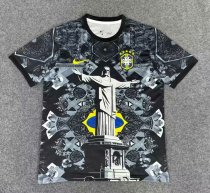 25/26 Brazil Goddess Black Fans 1:1 Quality Soccer Jersey