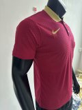 25/26 Barcelona Training Clothes Red PLayer 1:1 Quality Soccer Jersey