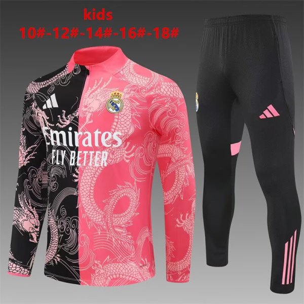 25/26 Real Madrid Special Edition Kids  1:1 Quality Training Jersey