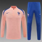 25/26 France Light Pink Player Version 1:1 Quality Training Jersey