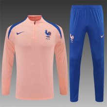 25/26 France Light Pink Player Version 1:1 Quality Training Jersey