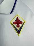 1999/2000 Fiorentina Away Fans 1:1 Quality Retro Soccer Jersey